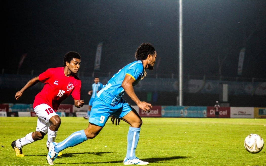 Tuvalu stunned New Caledonia at the 2017 Pacific Mini Games.
