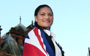 Val Adams named NZ flag bearer for Glasgow Commonwealth Games 2014.