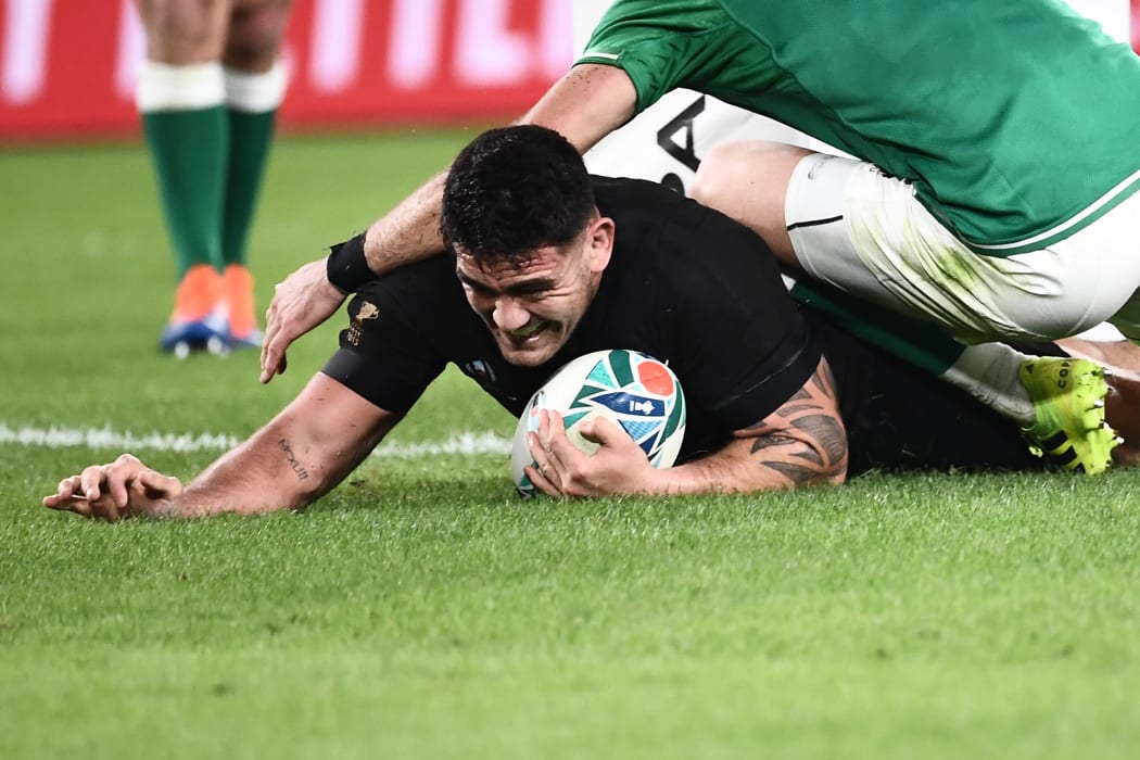 Codie Taylor's try.