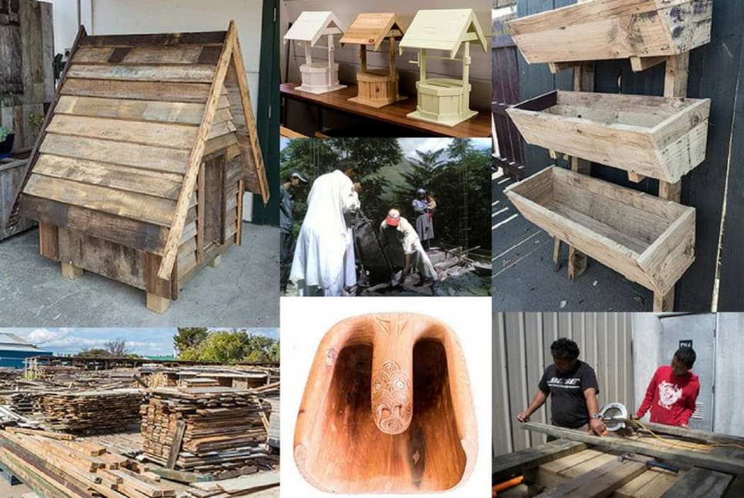 A compilation of images from Reclaimed Timber Traders