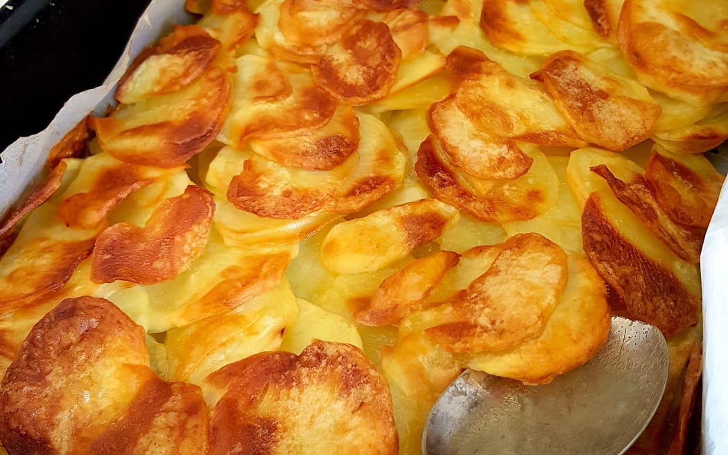 Easy Oven baked Potatoes