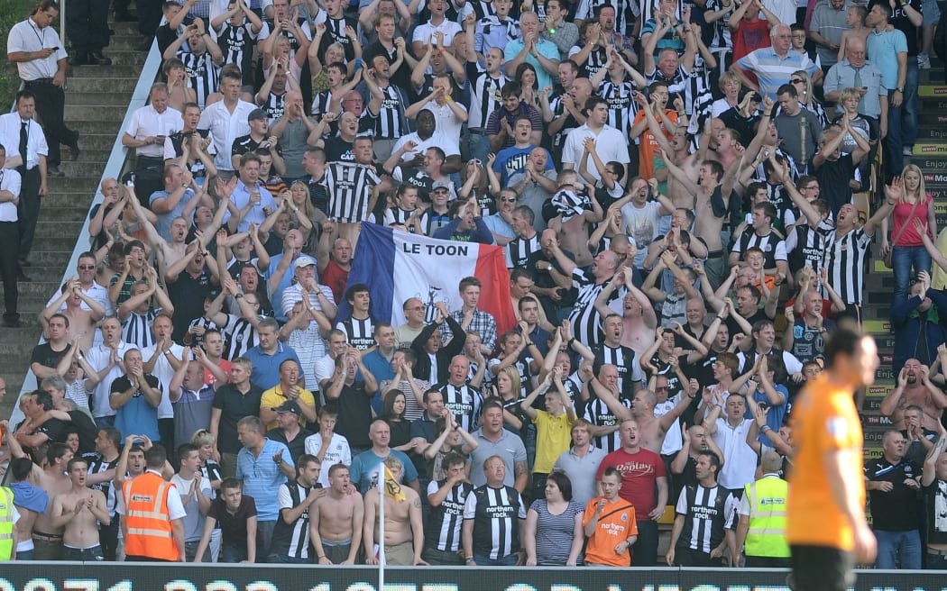 Newcastle United fans.