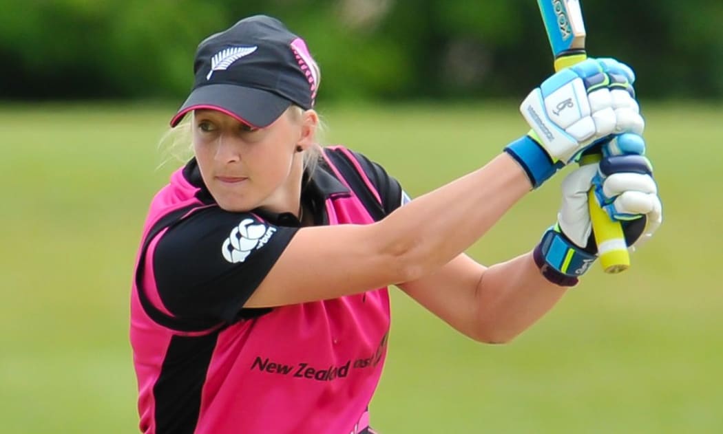 Sophie Devine top scored in Christchurch with 54.