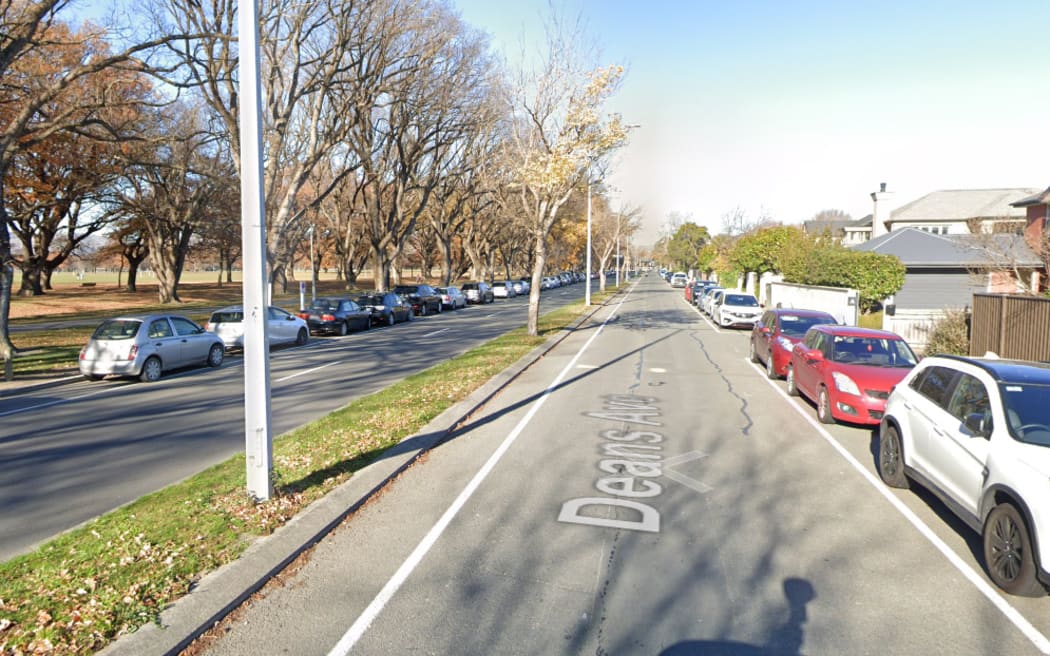Deans Ave in Christchurch.