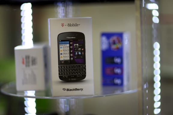 Blackberry cell phones for sale in the US.