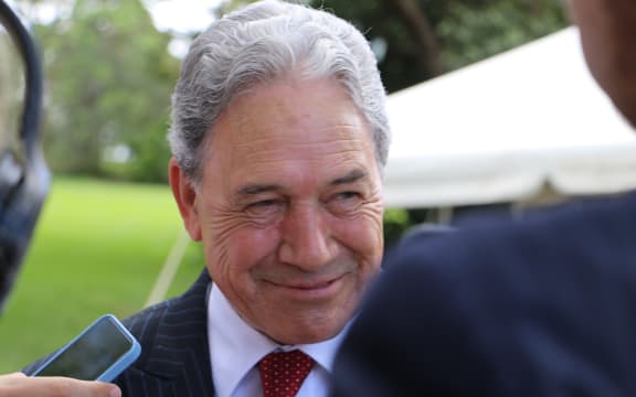 Winston Peters at Waitangi.