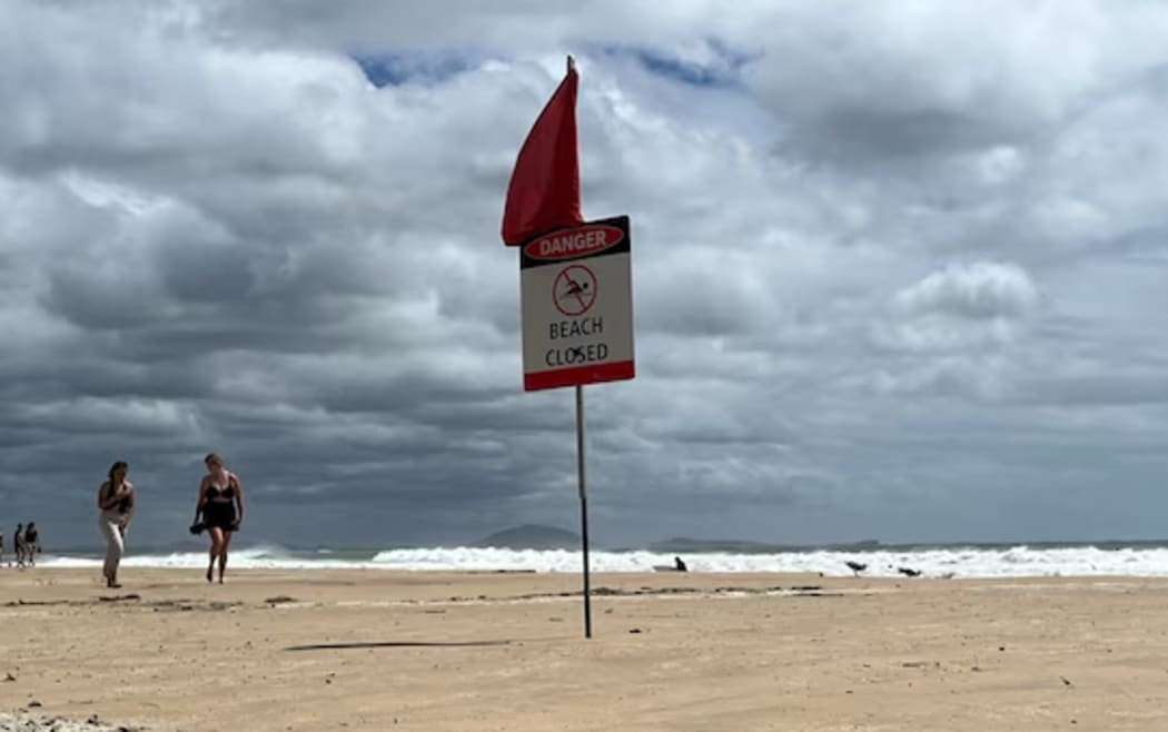 Beaches along the Sunshine Coast and Gold Coast have been closed due to dangerous surf.
