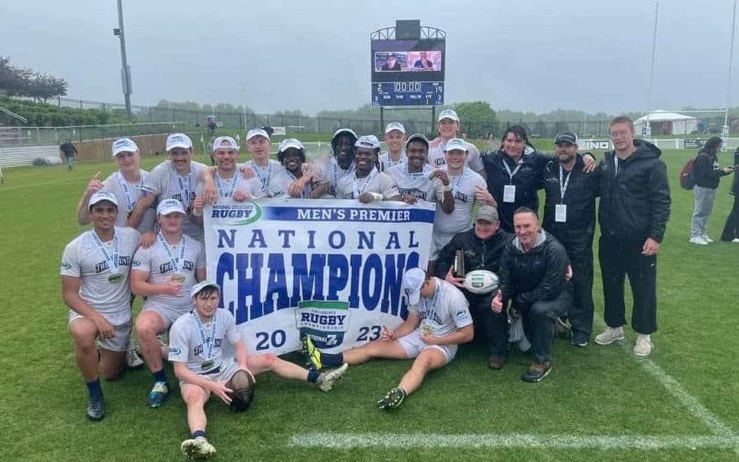 Mount Saint Mary's University which has two Kiwi's playing for it, triumphed in the USA Men's Premier 7's Championships reaching victory for the first time ever in a national sporting event.