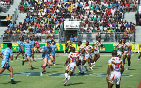 The PNG Hunters were too strong for the Central Queensland Capras in their Queensland Cup trial match.