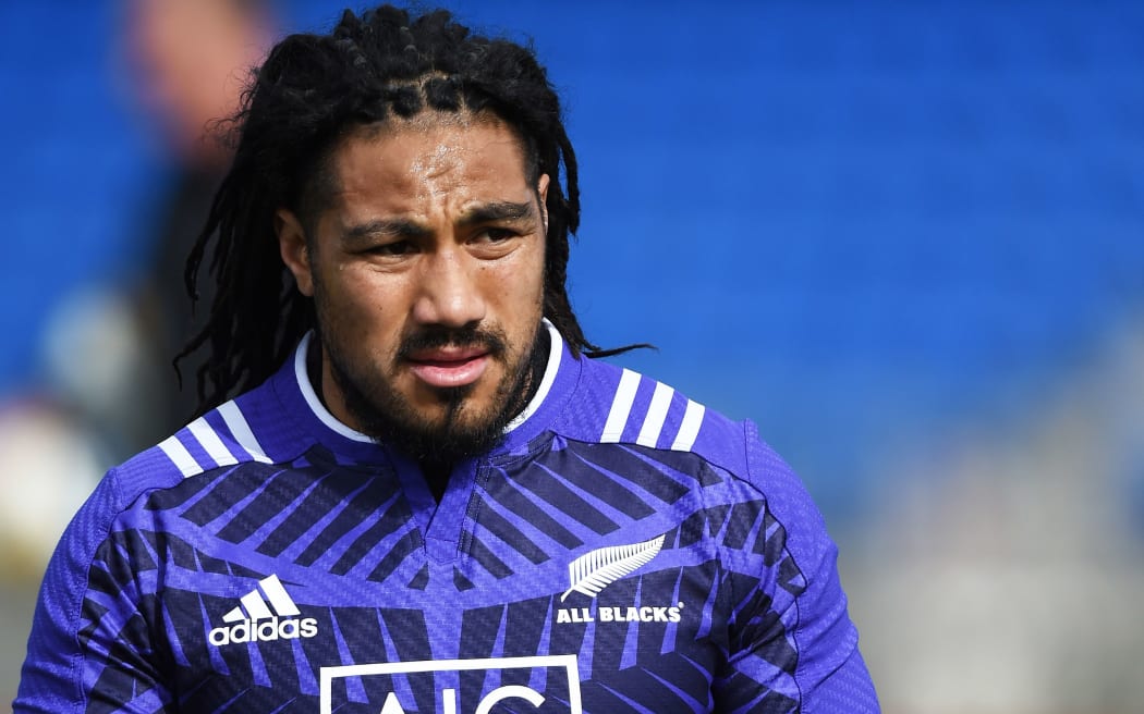 Ma'a Nonu at an All Blacks training session in Auckland, ahead of this weekend's Bledisloe Cup match in Sydney. Tuesday 4 August 2015.