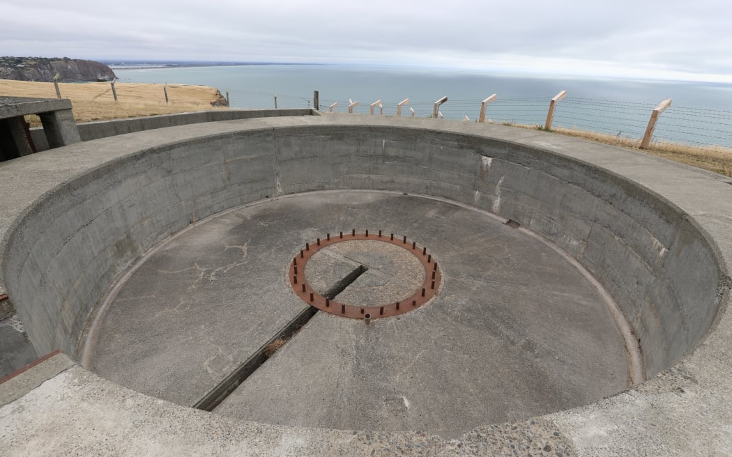 Godley Head gun emplacement