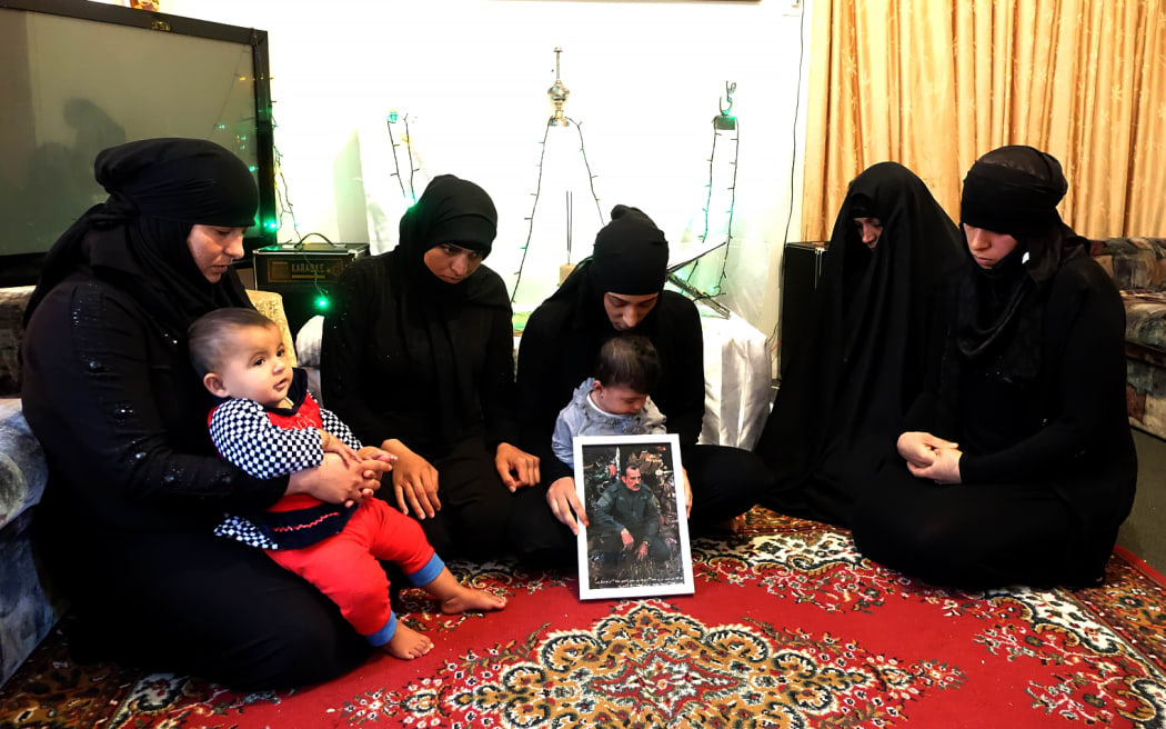 The family of Kadhem Chilab Abbas.