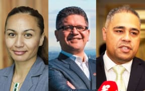 Marama Davidson (Greens), Shane Taurima (Māori), Peeni Henare (Labour)