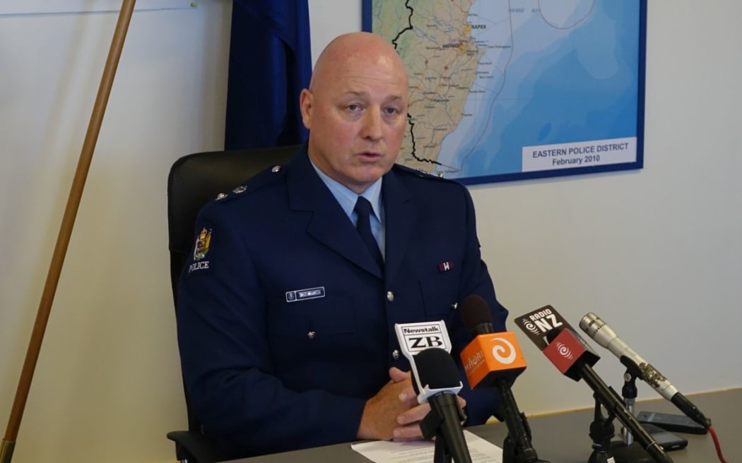 Acting eastern district commander Mike Johnson