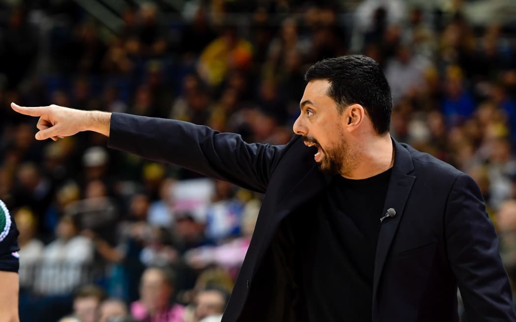 Mody Maor Coach of the Breakers during the ANBL basketball season