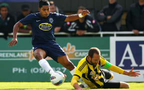 Striker Roy Krishna will be hoping he can again get the better of Phoenix captain Andrew Durante.