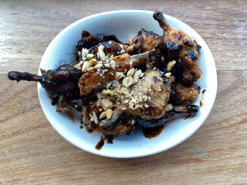 Yael Shochat's Crispy Chicken Nibbles with Tangy Sauce