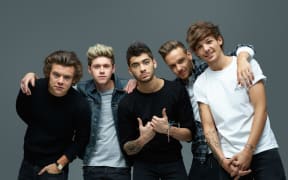 Zayn Malik, centre, has announced he's leaving One Direction.