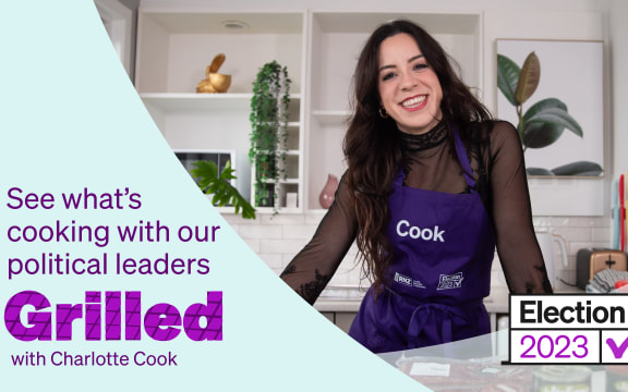 Grilled election series, presented by Charlotte Cook.