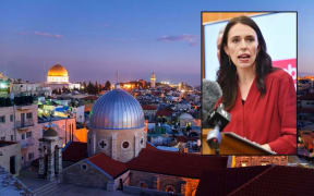 Prime Minister Jacinda Ardern (inset) says NZ will not be bullied on its stand on Israel and Jerusalem.