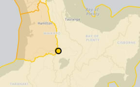 The alert level boundary in Waikato.