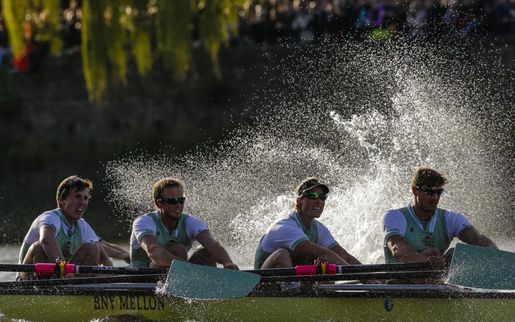 Men's Boat Race on the Thames River.