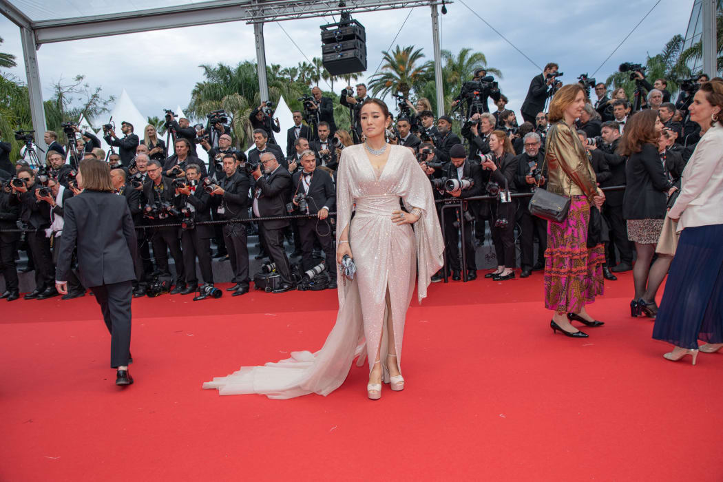 France, Cannes, 2024-05-14. Gong Li on the red carpet for the opening night of the 77th Cannes Film Festival, with the out-of-competition film Le deuxieme acte of Quentin Dupieux. . Photograph by Roland MACRI / Hans Lucas.
France, Cannes, 2024-05-14. Gong Li sur le tapis rouge de la soiree d ouverture du 77me Festival de Cannes, avec le film hors competition Le deuxieme acte
de Quentin Dupieux. . Photographie de Roland MACRI / Hans Lucas. (Photo by Roland Macri / Hans Lucas / Hans Lucas via AFP)