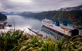 The view of the Marlborough Sounds from Picton