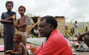 Narua Joe Kwane is the chief of what used to be a village called Taunono, near Port Vila, before cyclone PAM hit Vanuatu on 13 March 2013. All houses have been destroyed.