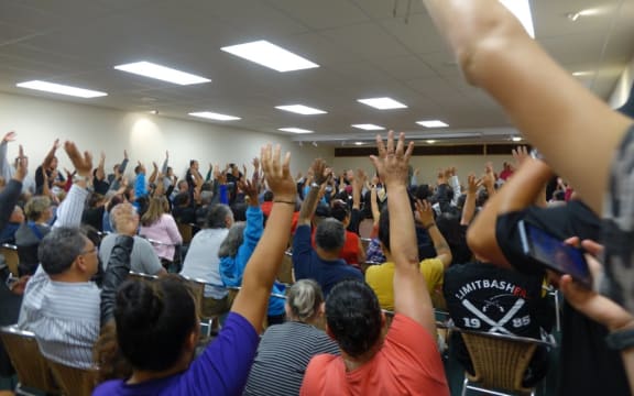 Hapu vote no to revamped Ngāpuhi mandate at Tekauimua hui, Whangarei.