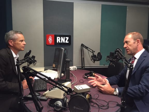 Andrew Little & Guyon Espiner