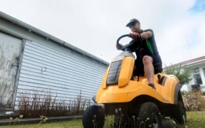 Straight Lines owner Neil Holdaway says he will lose customers if he puts his mowing prices up.