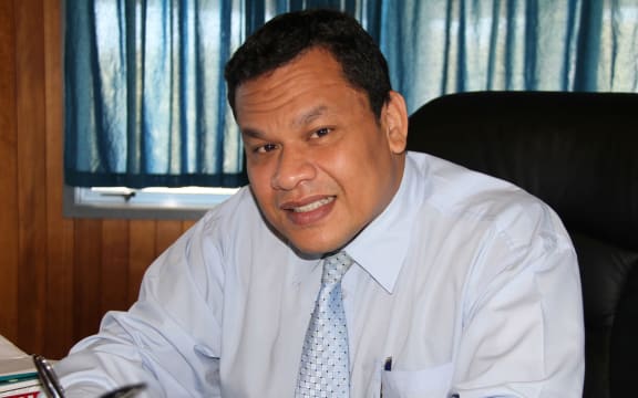 Former Nauru president Sprent Dabwido