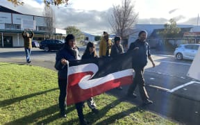 A hīkoi through Martinborough voiced concerns over South Wairarapa District Council's lack of a Māori ward.