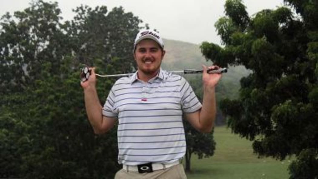 Australian golfer Brad Moules.