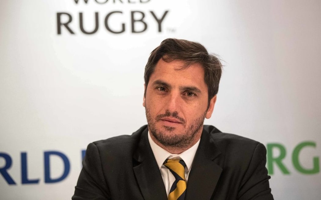 World Rugby vice-chairman Agustin Pichot.