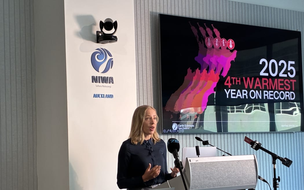 Earth Sciences New Zealand manager of climate, atmosphere and hazards Nava Fedaeff