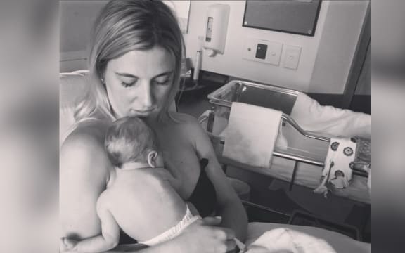 Gemma and Richie McCaw are supporting the petition to save St George's Maternity Centre.