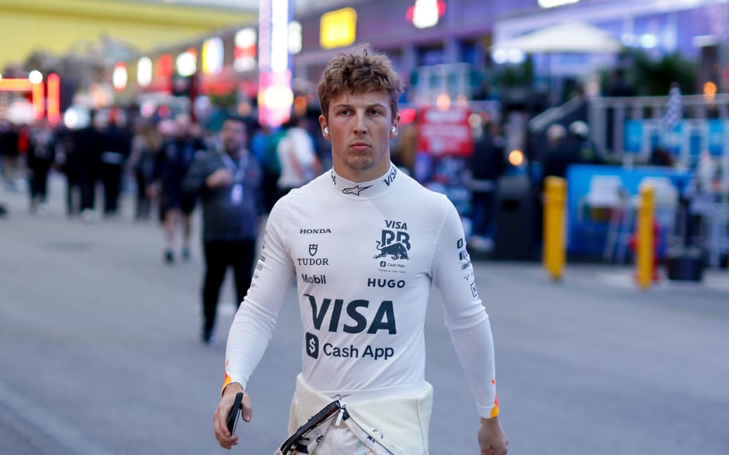 New Zealand F1 driver Liam Lawson.
