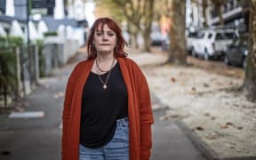 Melanie Webber has lived on Greys Avenue, Auckland city, for over twenty years. Auckland Transport’s plan to charge for street parking at night and on weekends will impact carers when she is recovering from upcoming surgery.