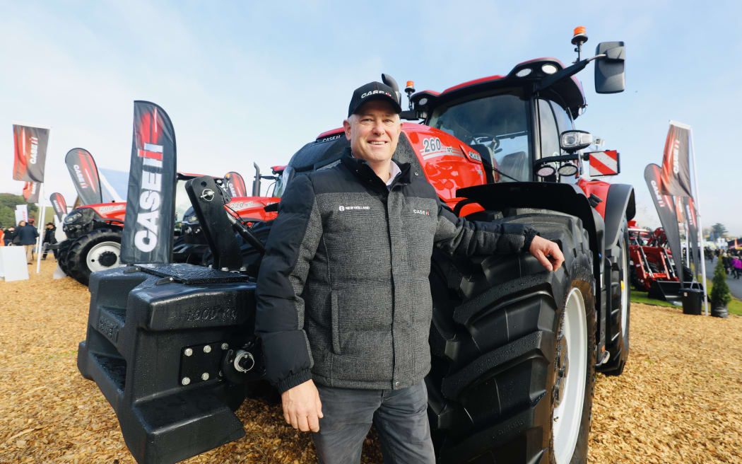 CNH business manager John Gilbert is expecting this year's sales to eclipse last year's.