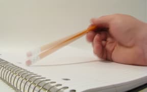 Tapping a Pencil