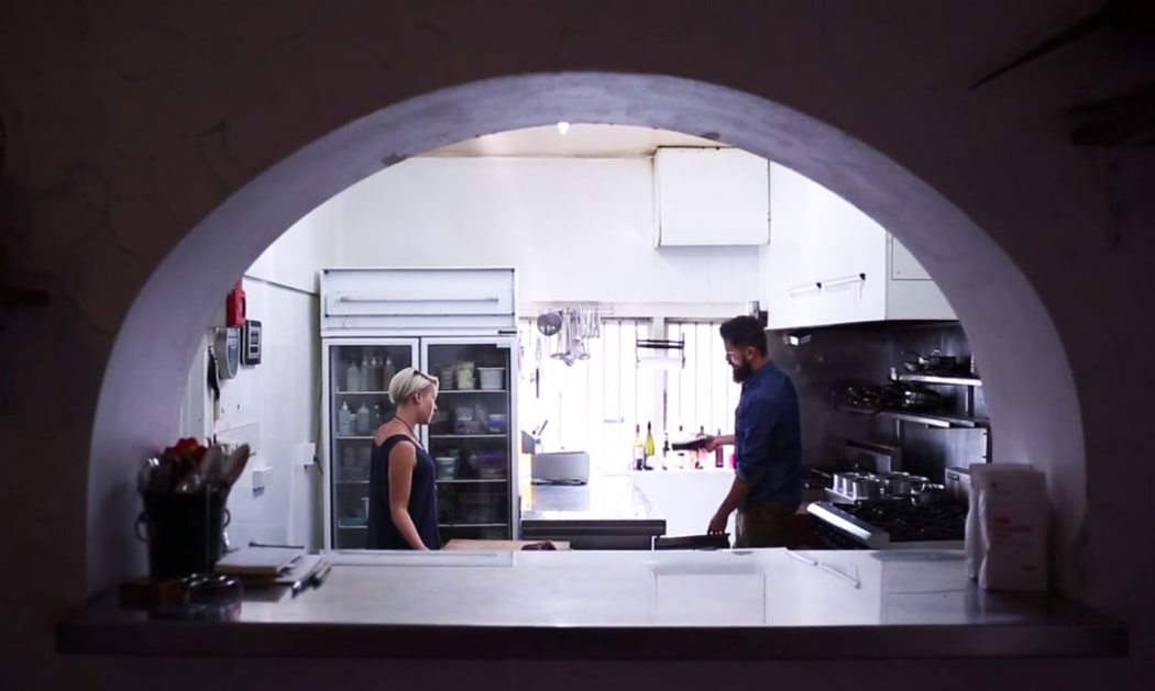 Rebecca Smidt and Dariush Lolaiy of Cazador