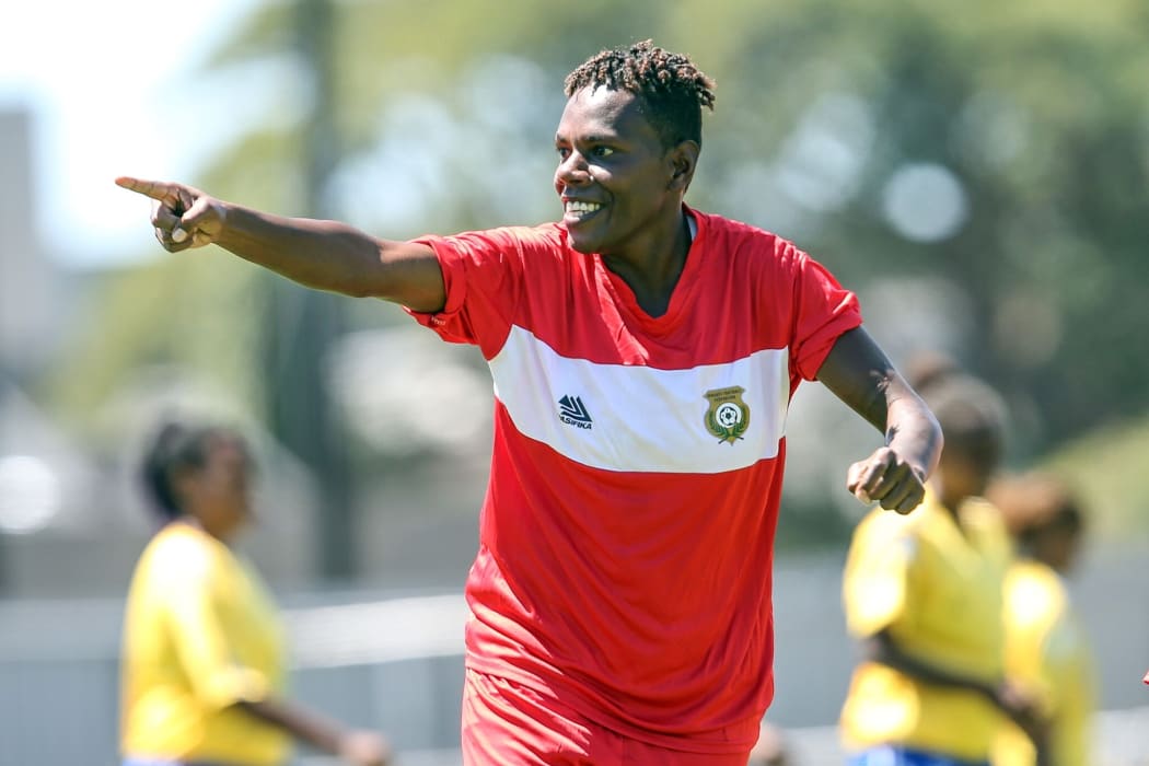 Vanuatu's Leisale Solomon scored the winning goal.