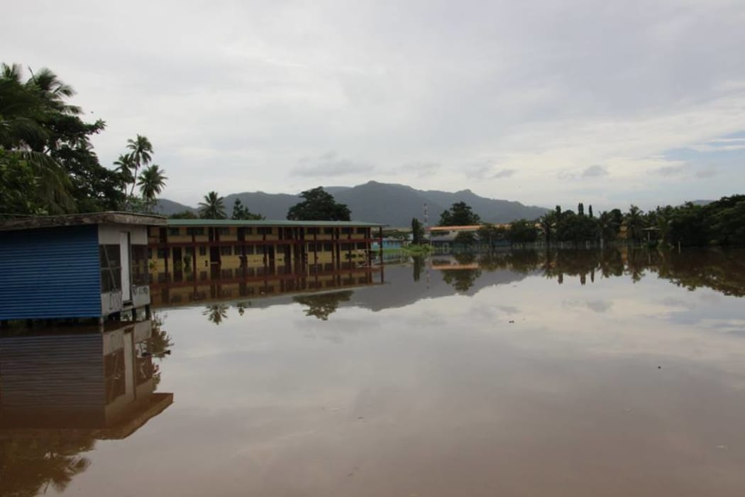 Shri Ghurnanak Khalsa College in Labasa is closed for the day due to heavy rain and extensive flooding in the area.