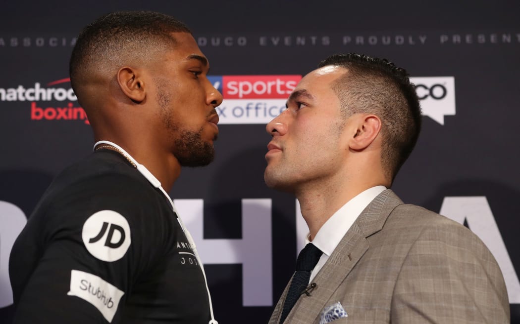 Anthony Joshua and Joseph Parker