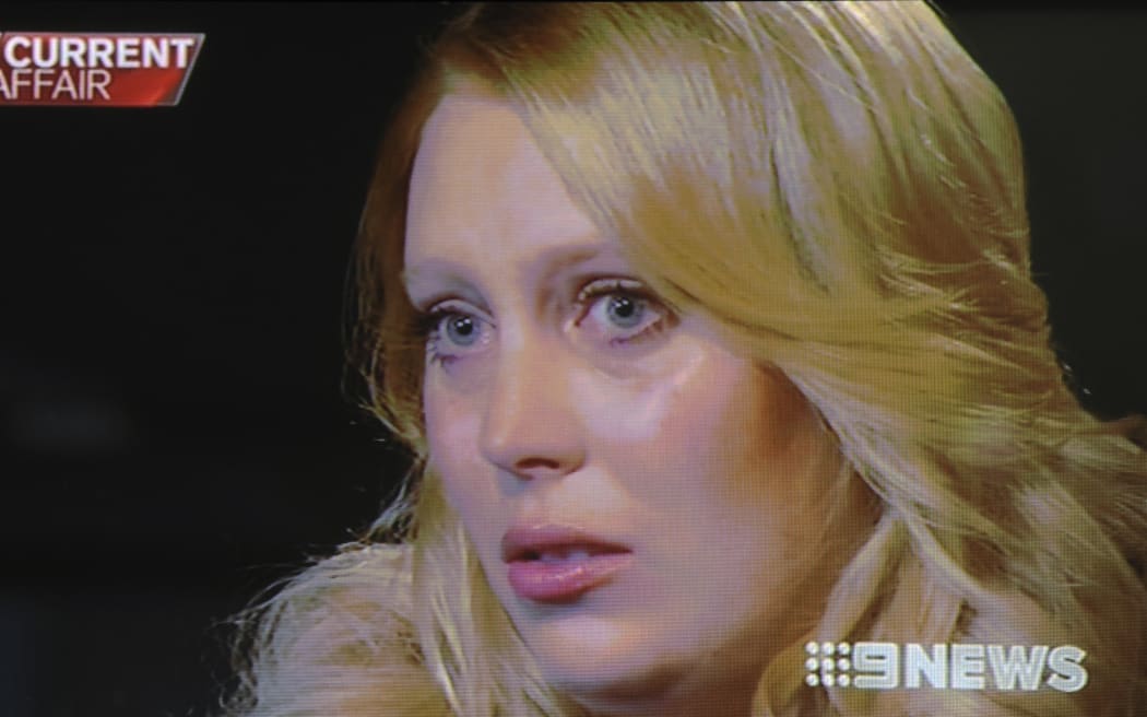 This screen grab of the Channel Nine Network news discussion show "A Current Affair" taken on December 10, 2012 shows Sydney radio station 2Day FM presenter Mel Greig, who along with fellow presenter Michael Christian was being interviewed by Tracy Grimshaw.   The Australian radio hosts who made a prank call to a London hospital treating Prince William's wife Kate tearfully told of their heartbreak at hearing that a nurse had been found dead. ----EDITORS NOTE ----RESTRICTED TO EDITORIAL USE MANDATORY CREDIT  AFP PHOTO  NINE NETWORK / A CURRENT AFFAIR NO MARKETING  NO ADVERTISING CAMPAIGNS - DISTRIBUTED AS A SERVICE TO CLIENTS              AFP PHOTO/ Channel NINE / A Current Affair (Photo by A CURRENT AFFAIR / CHANNEL NINE / AFP)