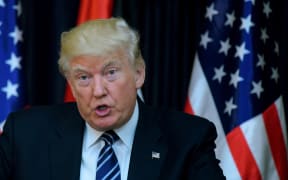 Donald Trump in Germany 23 May.
