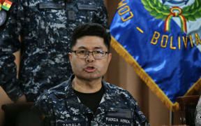 Bolivian Armed Forces commander-in-chief General Gerardo Zabala, speaking  in La Paz on 1 November 2024, about earlier instances where soldiers were taken hostages after a barracks was stormed in central Chapare province.