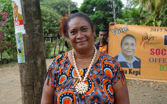 Rigo Open candidate Gima Kepi.